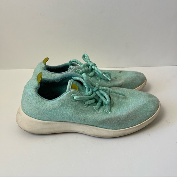 Allbirds Light Blue Wool Runner Mizzle Women's 8 - Picture 4 of 11